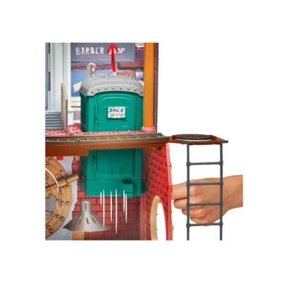 Teenage Mutant Ninja Turtles Mutant Mayhem Sewer Lair Playset by Playmates - Picture 5 of 7